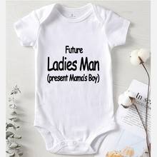 Baby Boy Romper Infant Outfits New Born Items Jumpsuit Kids Autumn Printing Ladies Man Mama Fall Clothes for Toddler Girls 2024 - buy cheap