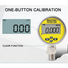 FK-Y810 Digital Display Pressure Gauge 80mm Dial Micro Pressure 0-1.6Kpa Hydraulic Negative Electric Contact Controller 2024 - buy cheap