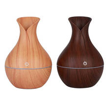 Colorful LED Light Electric Humidifier Aroma Oil Diffuser Ultrasonic Wood Grain Air Humidifier USB Mini Mist Maker for home 2024 - buy cheap