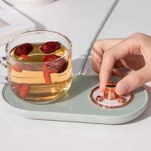 New USB heating coaster Warmer Hot Plate Smart Thermostatic Cup Coaster 3 Gear Appointment Heating Mat Pad For Coffee Milk Tea 2024 - buy cheap