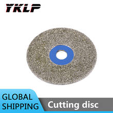 Diamond Coated Cutting Disc 100x16x2.2mm Double Sided Saw Blade for Cut Glass Jade 36# 1Pc 2024 - buy cheap