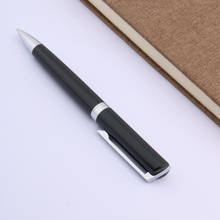 luxury metal gift pen Black Silver ornament Y02 Ballpoint Pen signature spinning ball point pen Stationery Office Supplies 2024 - buy cheap