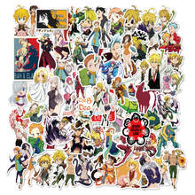 10/30/50/100pcs   Japanese Comics Seven Deadly Sins   Sticker School Student Diary Hand Ledger Stationery Mobile Phone Girl Toys 2024 - buy cheap