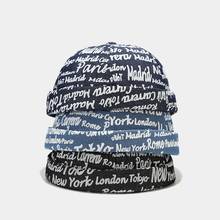 Шляпа Docker в винтажном стиле женская, шапка без козырька, регулируемая в стиле ретро, Матросская Кепка, в стиле хип-хоп 2024 - купить недорого