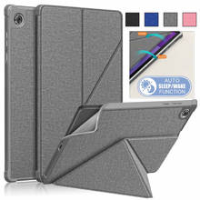 For Lenovo Tab M10 HD (2nd Gen) TB-X306F X306X 10.1 Case Fabric Soft Magnetic Flip Stand Cover for Lenovo Tab M10 X306f Case 2024 - buy cheap