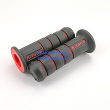 free shipping Red Handle Grip Motorcycle High Quality Dirt Pit Bike Handlebar Rubber Gel Hand Grips 22mm 24mm 2024 - buy cheap