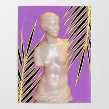 Canvas Paintings Home Aphrodite Decoration Modular Pictures Statue Modern Printed Poster Palm For Living Room Wall Art Framework 2024 - buy cheap