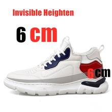 Spring Genuine Leather Height Increase Shoes Men Autumn Waterproof Casual Chunky Sneakers Male Non-slip Sports Walking Shoes 2024 - buy cheap