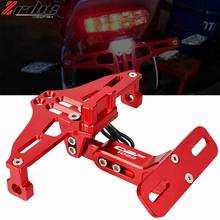 FOR HONDA CBF1000 CBF 1000 2006 2007 2008 2009 Motorcycle accessories LED License Plate Holder Support Plaque Moto Bracket Frame 2024 - buy cheap