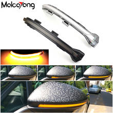 Intermitente LED dinámico para espejo retrovisor, lámpara de marcador lateral para VW Golf 7 Jetta MK7 VII MK7 Golf 7,5 GTI R Touran 2024 - compra barato