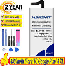 100% Original HSABAT 4500mAh G020J-B Battery For HTC Google Pixel 4 XL / Pixel4 XL 2024 - buy cheap