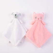 Brinquedos de pelúcia do bebê brinquedos de pelúcia para o sono urso coelho de pelúcia apaziguar toalha para babys macio toalha bonecas recém-nascidos brinquedos de dormir 2024 - compre barato