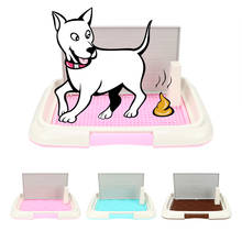 Dog Toilet Puppy Pee Tray Easy to Clean Litter Training Lattice Potty Bedpan Pet Product 2024 - buy cheap