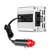 200W Watt DC 12V to AC 220V / USB 5V Portable Car Power Inverter Charger Converter Adapter DC 12 to AC 220 Modified sine 2024 - купить недорого