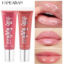 HANDAIYAN 12 Colors Lip Gloss Candy Color Jelly Moisturizing Lip Tint Shiny Long Lasting Nourishing Liquid Lip Plumper TSLM2 2024 - buy cheap