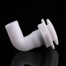 1 Inch Hose White 90 Ddgree Thru-Hull Fitting Hose Connector for Boats New 2024 - buy cheap