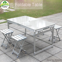 120*60cm Folding Table Chair Set Aluminum Outdoor Camping Table Adjustable Table BBQ Portable Lightweight Desk складной стол 2024 - buy cheap