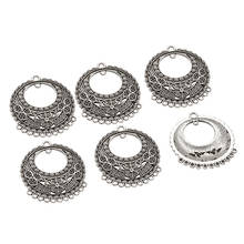 10 piezas de araña de aleación de estilo tibetano conectores de enlaces para fabricación de joyas accesorios de bricolaje suministros 38,5x33,5x3,5mm 2024 - compra barato