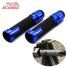 Motorcycle CNC Handlebar Grips Moto Scooter Rubber Handle Grips For YAMAHA TMAX T-MAX 530 500 TMAX500 TMAX530 SX DX 2014-2019 2024 - buy cheap