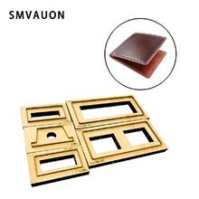 Diy Leather Mold Diy Short Wallet Wood Cut Dies Punch Tool Suitable For Die Cutting Machine（size：about11.5*9.5*0.9cm） 2024 - buy cheap