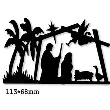 metal cutting die fairy holy Jesus Born craft die template for diy Scrapbooking emboss paper card making die mould stencil 2024 - buy cheap