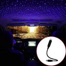 LED Car Roof Star Light Interior LED Starry Laser Atmosphere Ambient Projector USB Auto Decor Night Home Decor Galaxy Lights 2024 - buy cheap