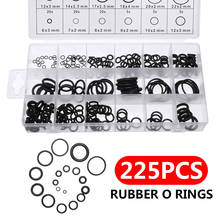 225pcs Car A/C Rubber O Ring Seal Plumbing Garage Sealing Assort Set Kit For Car Automotive Air Conditioner A/C System Repair 2024 - buy cheap