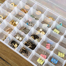 8/10/15/24 Grid Removable Transparent Plastic Small Storage Boxes For Sorting Earrings Rings Beads Jewellery Finishing Boxes 2024 - buy cheap