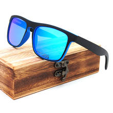 LONSY-Gafas De Sol polarizadas para hombre y mujer, lentes De Sol polarizadas De diseñador De marca, hechas a mano, De Madera, originales 2024 - compra barato