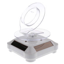 Rotating Turntable Jewelry Display Stand Solar Or AA Battery Powered 2024 - buy cheap