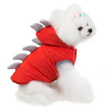 Pet Clothes for Dog Winter Clothes Small Dogs Clothing Costume Dogs Pajamas Coat Puppy Outfit Pet Dinosaur Hoodies Chihuahua 2024 - buy cheap