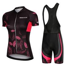 21 cores das mulheres roupas de ciclismo bicicleta conjunto jérsei feminino mtb ropa ciclismo menina ciclo casual wear road bike bib calças curtas almofada 2024 - compre barato