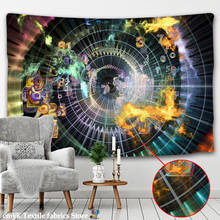 Psychedelic Tapestry Constellation  Pattern Yoga Science Fiction Tapestry Carpet Hippie Home Decor Wall Tapestry Blanket Galaxy 2024 - buy cheap