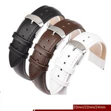 Classic Leather Wristband Watchband For Xiaomi Huami Amazfit Bip GTS GTR 42mm Stainless Steel Watch Band Wristband Strap 2024 - buy cheap