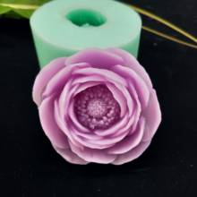 PRZY-moldes de silicona para jabón HC0177, DIY, flores rosas, moldes para hacer jabón, arcilla, peonía, Clavel, vela, Aroma, resina, goma, respetuoso con el medio ambiente 2024 - compra barato