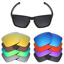 Mryok lentes de substituição para óculos de sol, lentes de substituição polarizadas para óculos oakley sliver xl com 20 + opções de cores (somente lentes) 2024 - compre barato