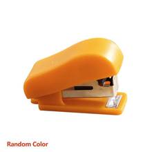 1set (1 Pc Stapler+staples) 3 Colors Random Colorful Office Portable Stapler Learning Stationery Mini For 10# Staples Stapl H9L0 2024 - buy cheap