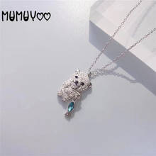 SWA Fashion Jewelry Charm High Quality Glamorous Fashion Polar Bear Necklace Romantic Cute Pendant Necklace Jewelry For Women 2024 - buy cheap