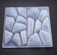 Molde epóxi de cristal irregular, faça você mesmo, decoração de mesa, molde de silicone, ferramenta de cozinha 2024 - compre barato