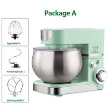 220V Multifunctional Household Stainless Steel Cook Machine And Noodle Mixer Small Kneading Machine Egg Milk Beater 2024 - buy cheap