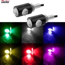 Lámpara de señal de giro LED Universal Eagle Eye, luz trasera de motocicleta, indicadores de giro, luz de matrícula de motocicleta, 1 par 2024 - compra barato