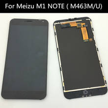5.5" For Meizu M1 NOTE M463M M463U LCD Display+Touch Screen With Frame Digitizer Assembly Replacement 2024 - buy cheap