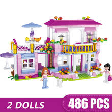 Building Blocks Bricks Set Compatible  Friends City Villa Toys for girls boys children Model Gift DIY 2024 - buy cheap