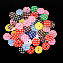 Botões de plástico com 50 peças, botões de 13mm para costura artesanal 2024 - compre barato