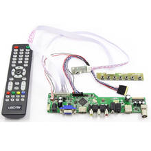 Placa controladora para LP156WH3-TLE1 LVDS, 15,6 ", pantalla Matrix TV + USB + VGA + HDMI, Compatible con 1366x768 2024 - compra barato