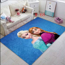 Frozen Anna Elsa Mat Bathroom Child boy girl Carpet Hallway Doormat Anti - Slip Bathroom Carpet Absorb Water Kitchen Mat/Rug 2024 - buy cheap