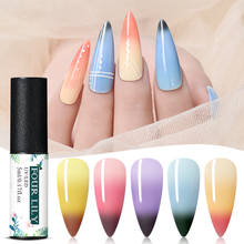 Four Lily-esmalte para uñas de Gel UV, laca de Gel UV que cambia de Color y temperatura, brillo de 3 colores 2024 - compra barato