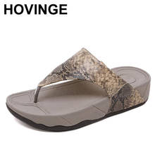 HOVINGE Sandals Wedge Platform Thongs Slippers Flip Flops suummer shose for women girls sandalias 2024 - buy cheap