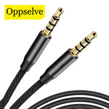 Oppselve-cabo de áudio macho 3.5mm a 3.5mm, adaptador 3.5 macho para macho, cabo aux para carro, smartphone, alto-falante, fones de ouvido, celular 2024 - compre barato