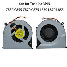 Ventilador para computador toshiba satellite c850 c855 c870 c875 l850 l850d l870 l870d l855 c855d, ventilador cooler para cpu 2024 - compre barato